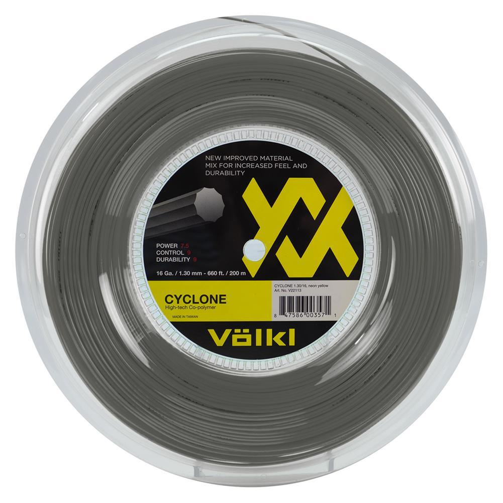 Cyclone 16g Tennis String Reel - Premium Graphite Tennis String for Power & Spin | Perfect for Competitive Play & Stringing Machines
