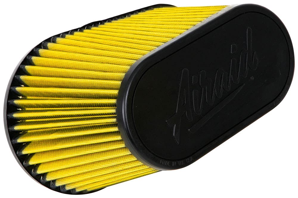 AIRAID 724-128 Universal High Performance Air Filter for Cars, Trucks & SUVs - Improves Engine Power & Fuel Efficiency