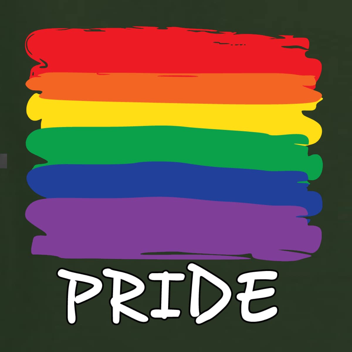 LGBTQ Pride Month Graphic Tank Top for Men - Rainbow Flag Colors, Gay Pride Parade Love - Perfect for Pride Events, Festivals & LGBTQ Celebrations