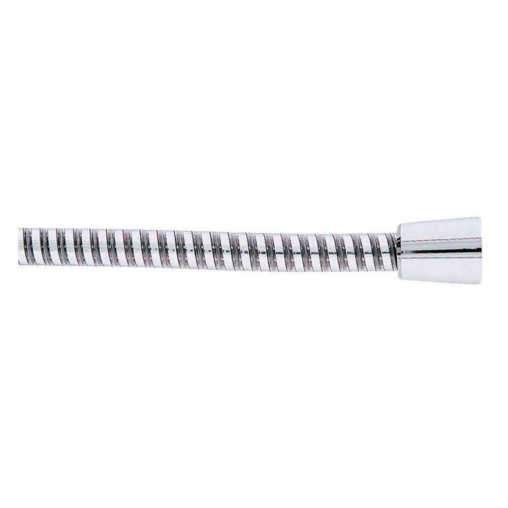 Delta 40-Inch UltraFlex Hand Shower Hose - Chrome Finish with Black/Chrome Ribbon (Model 561332) - Perfect for Bathroom, Spa, and RV Shower Upgrades