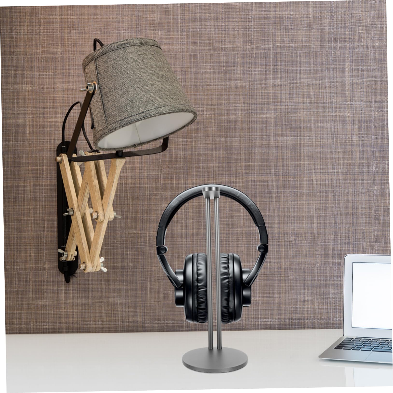 IMIKEYA Gaming Headset Stand - Space-Saving Headphone Holder with Non-Slip Base - Perfect for PC, PS5, Xbox Setup & Desk Organization