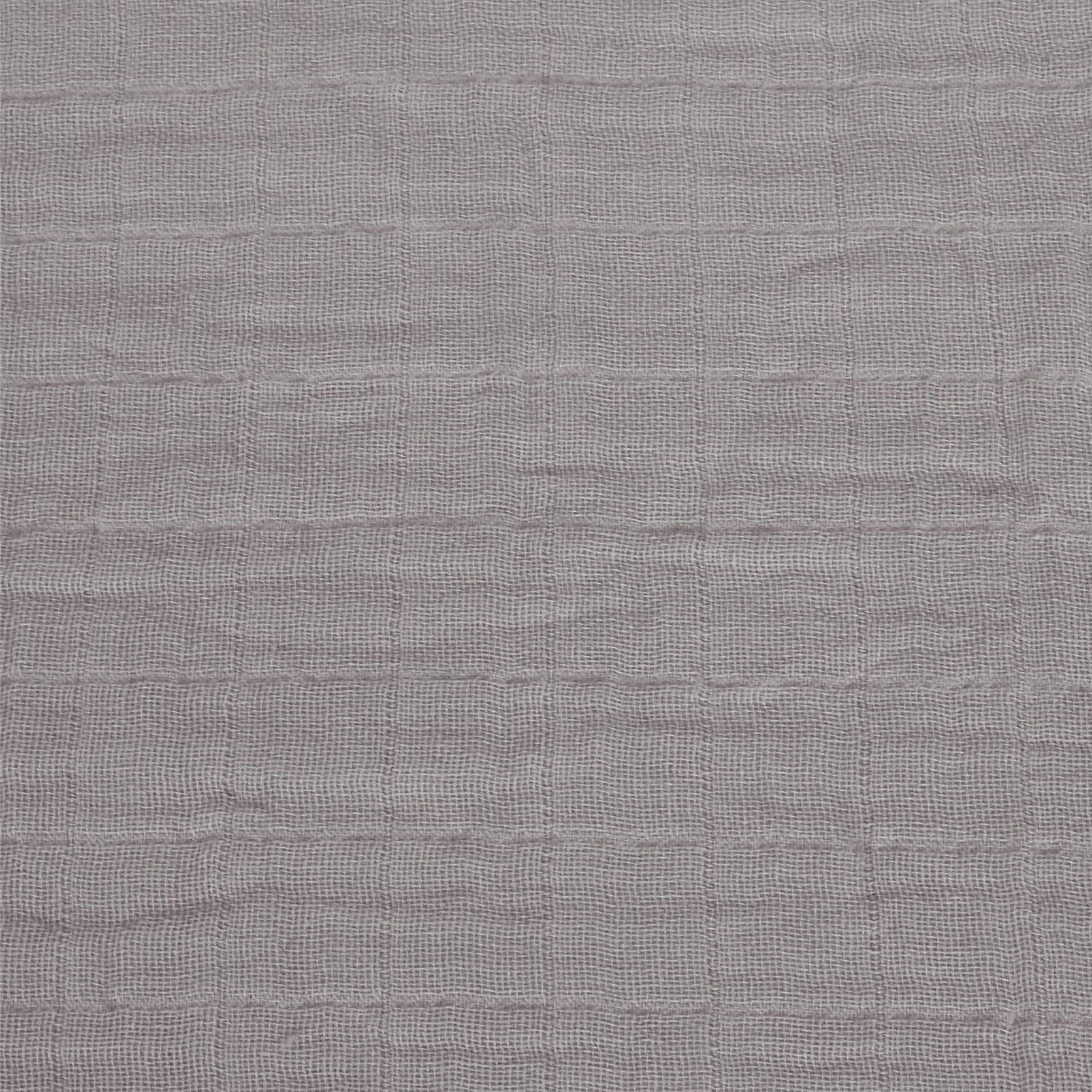 Soft Organic Cotton Muslin Changing Pad Cover - Breathable & Hypoallergenic for Baby's Comfort | Perfect for Nursery, Diaper Changing & Travel Use - Taupe