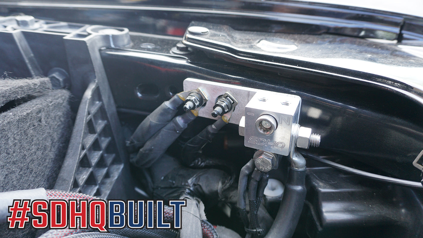19-25 Ram 1500 SDHQ Built Billet Battery Terminal Kit - Heavy Duty Replacement for Truck & Off-Road Vehicles | Perfect for Upgrading Electrical Systems & Off-Grid Power