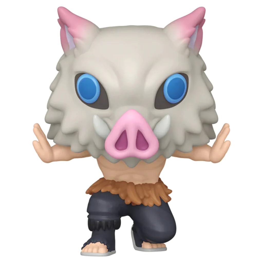 Demon Slayer Inosuke Hashibira #1261 Funko Pop Vinyl Figure - Anime Collectible for Fans, Home Decor & Gift for Anime Lovers