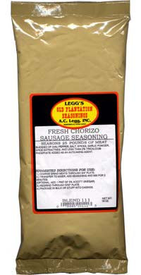 Legg's Fresh Chorizo Seasoning - Authentic Mexican Spice Blend for Tacos, Burritos & Chorizo Sausage | Perfect for Grilling, Cooking & Meal Prep