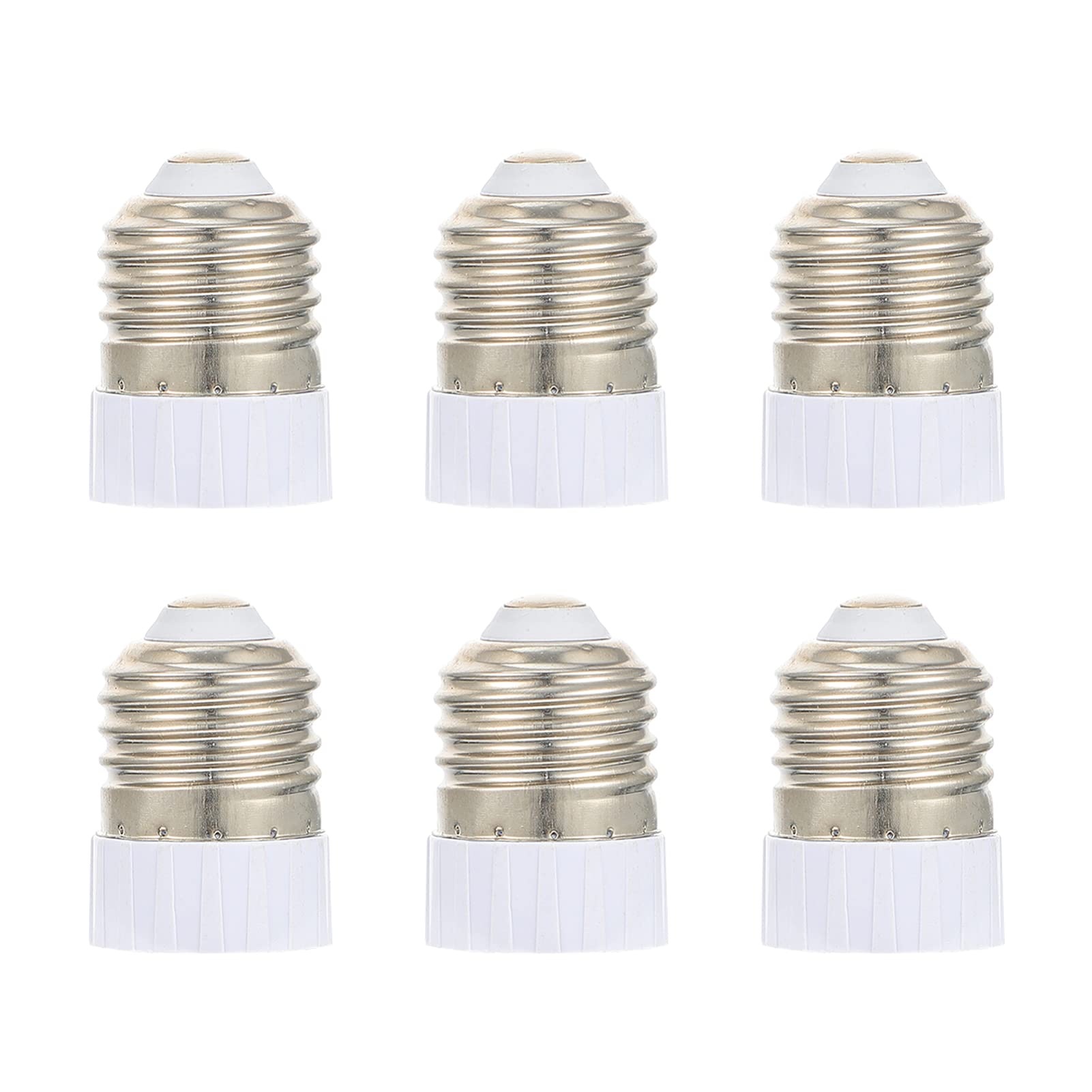 Scicalife 6-Pack E27 to MR16 Bulb Adapter Converters - Lamp Socket Holder for Halogen & LED Spotlights - Perfect for Home, Office & Retail Lighting Upgrades