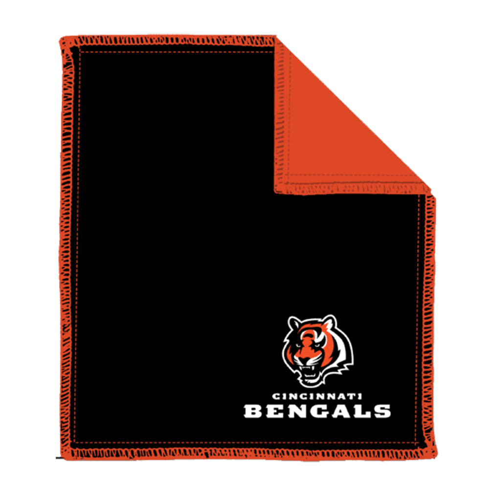 Official NFL Cincinnati Bengals Super Absorbent Shammy Towel - Perfect for Game Day, Tailgating & Sports Events