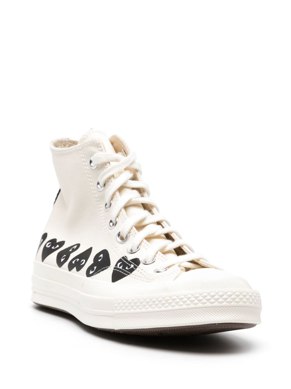 Comme des Garcons Beige Sneakers for Women - Fashionable Casual Shoes for Everyday Wear & Street Style Outfits