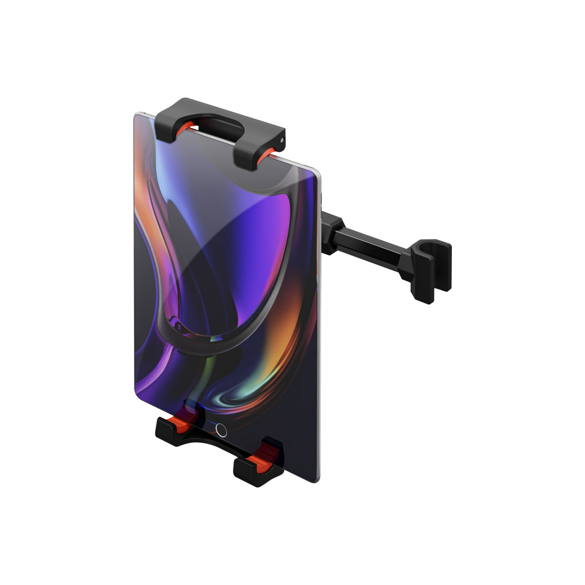 3sixT Universal Car Headrest Mount Holder for Smartphones & Tablets (4.7-12.9 Inch) - Perfect for Road Trips, Kids Entertainment & Hands-Free Navigation