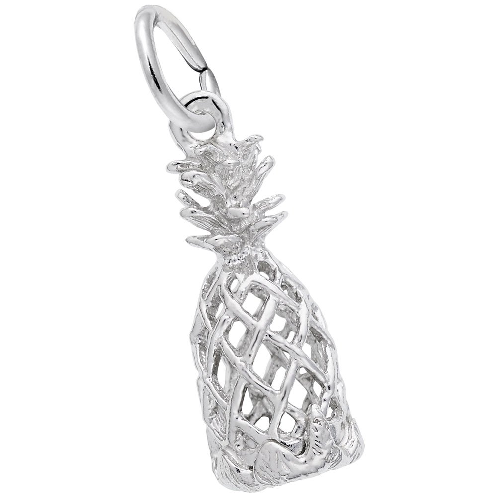 Sterling Silver Food Charm - Rembrandt Jewelry for Beverage Lovers