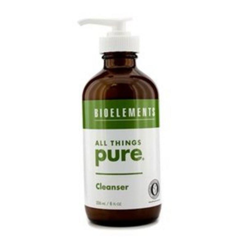 BIOELEMENTS All Things Pure Facial Cleanser 8 oz - Gentle Daily Face Wash for Sensitive Skin | Perfect for Morning & Night Skincare Routine