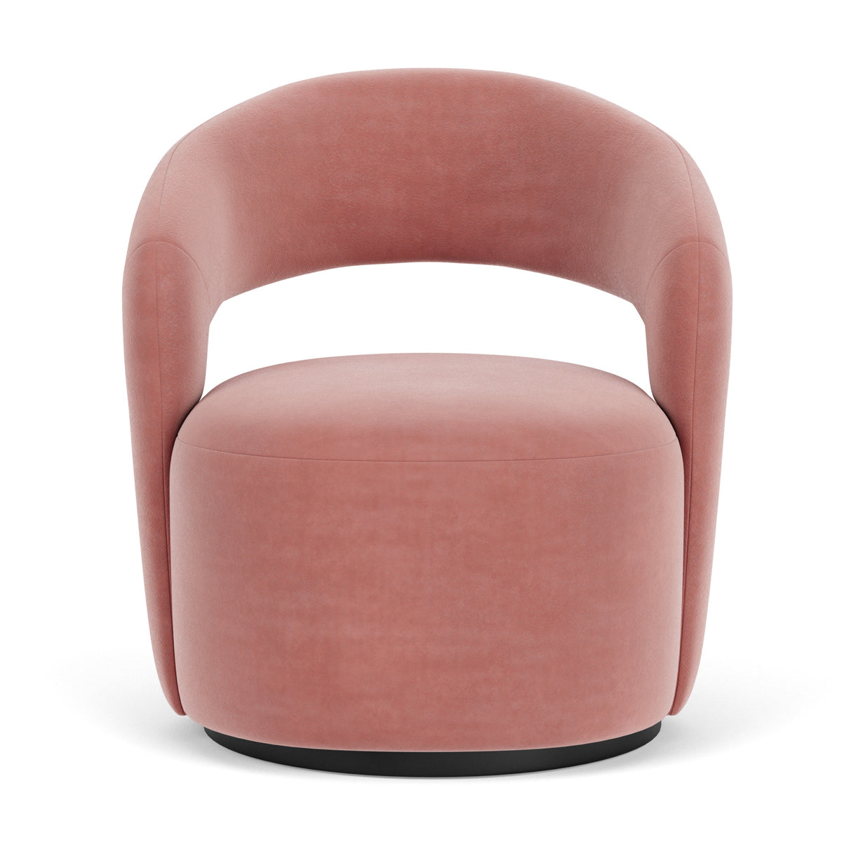 Luxury Velvet Swivel Armchair - Modern Accent Chair for Living Room, Bedroom & Office - Soft Upholstered Lounge Chair with 360° Rotation - Perfect for Reading, Relaxing & Home Decor