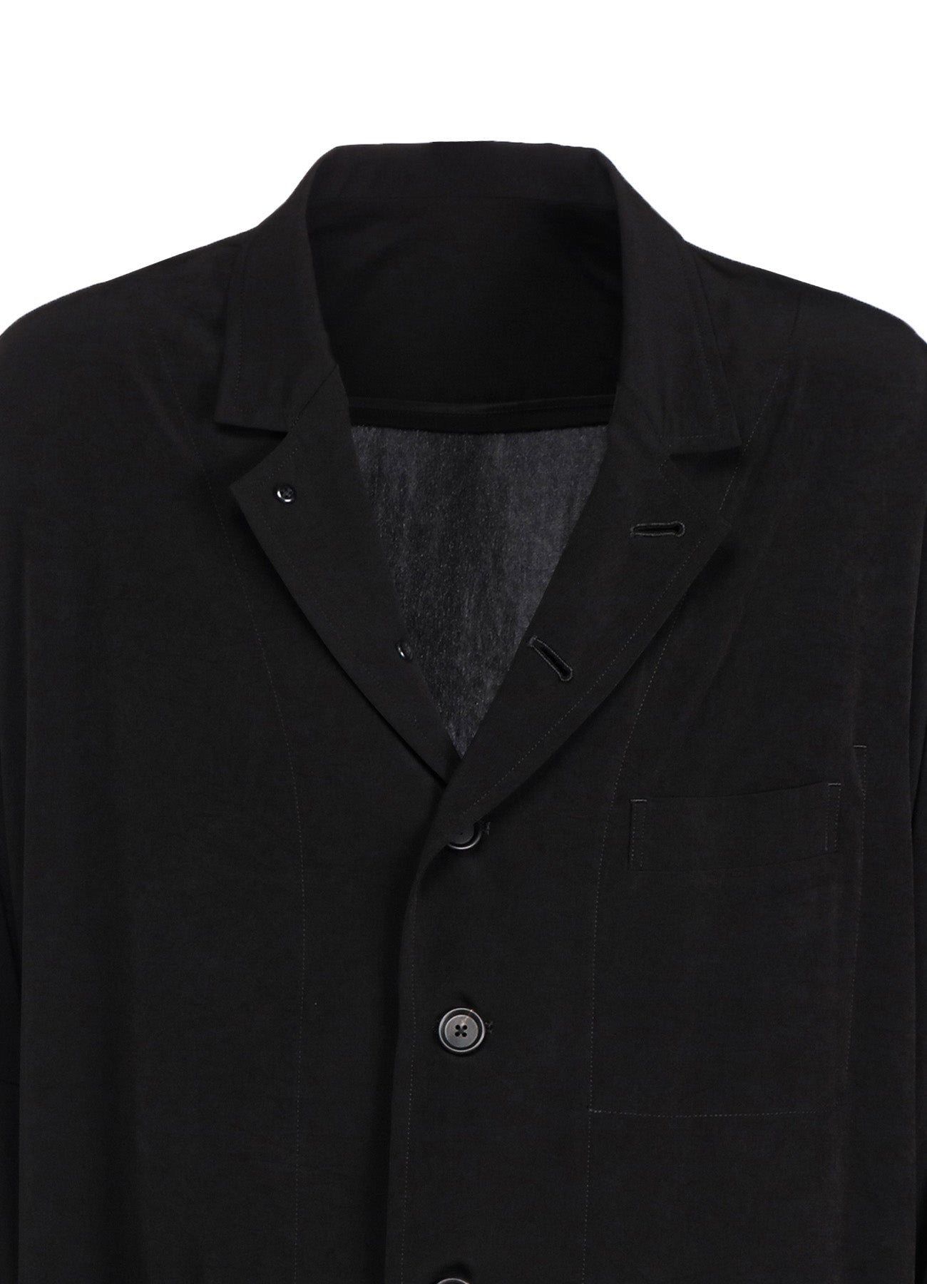 Elegant Crepe de Chine Raglan Sleeve Jacket for Women - Lightweight & Stylish Blazer for Office, Dinner & Special Occasions