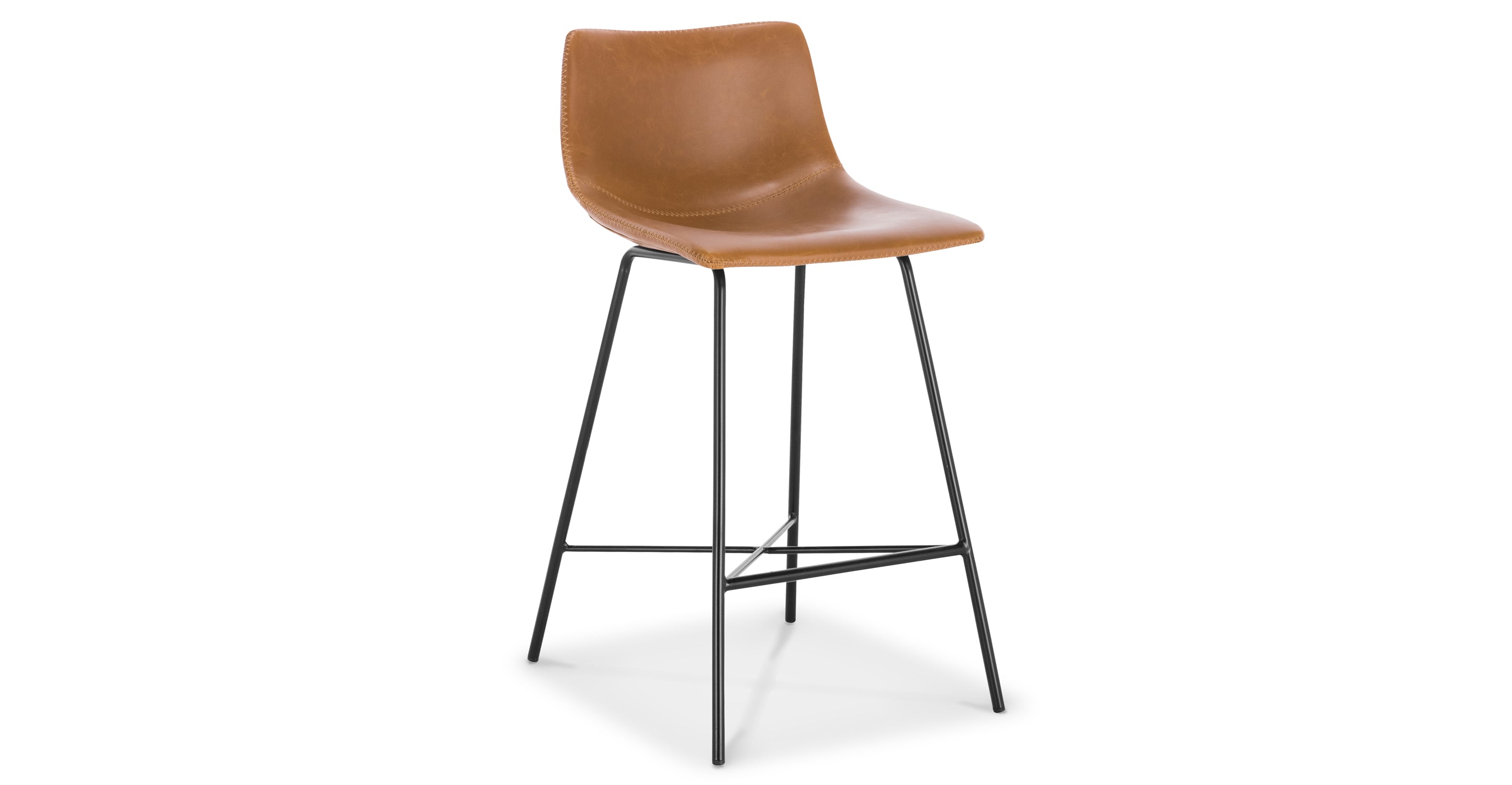 Paxton 24 Inch Counter Height Bar Stool - Adjustable Swivel Kitchen Island Stool for Dining, Breakfast Nook & Home Bar Use