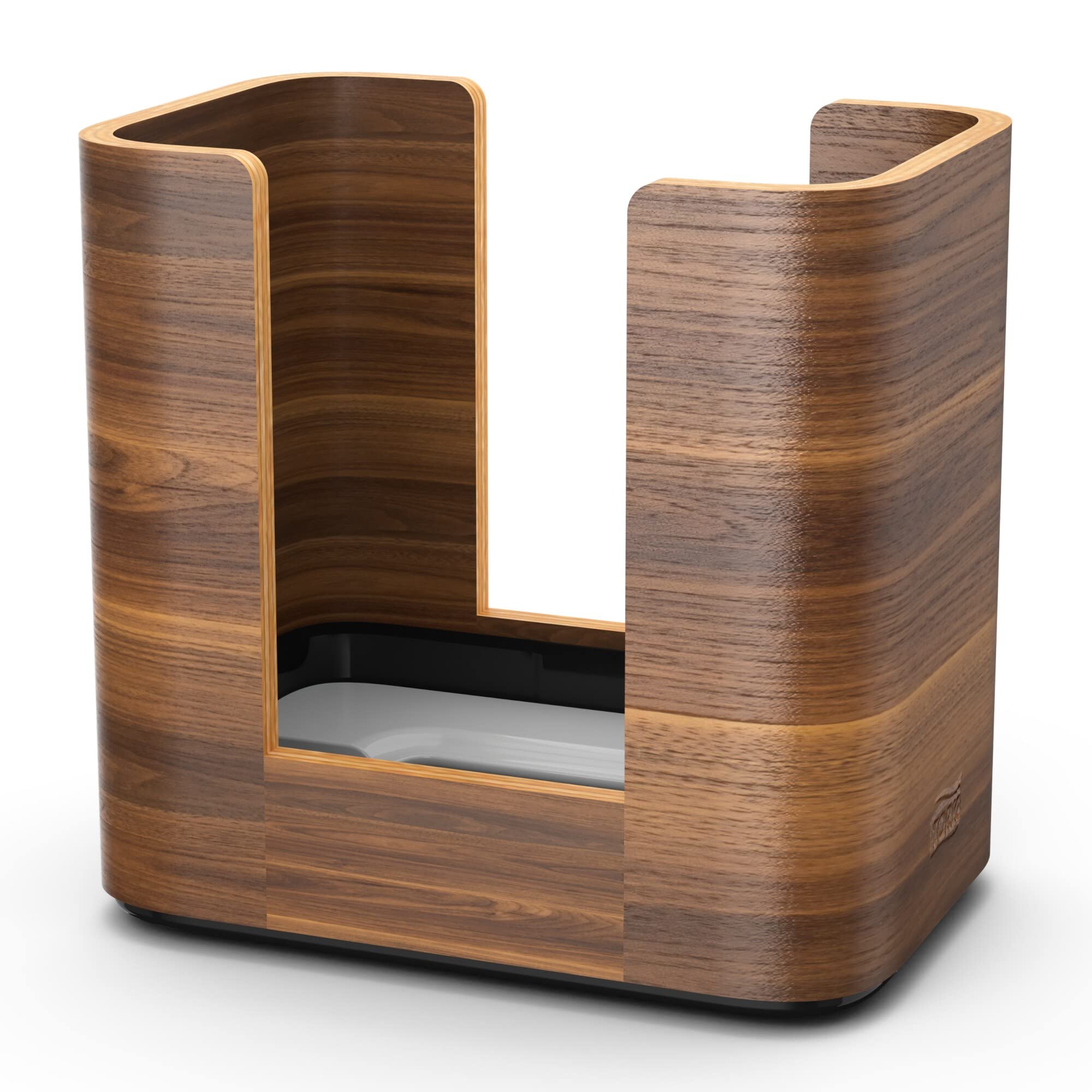 Tork Xpressnap Compact Tabletop Napkin Dispenser - Walnut Finish (7.6