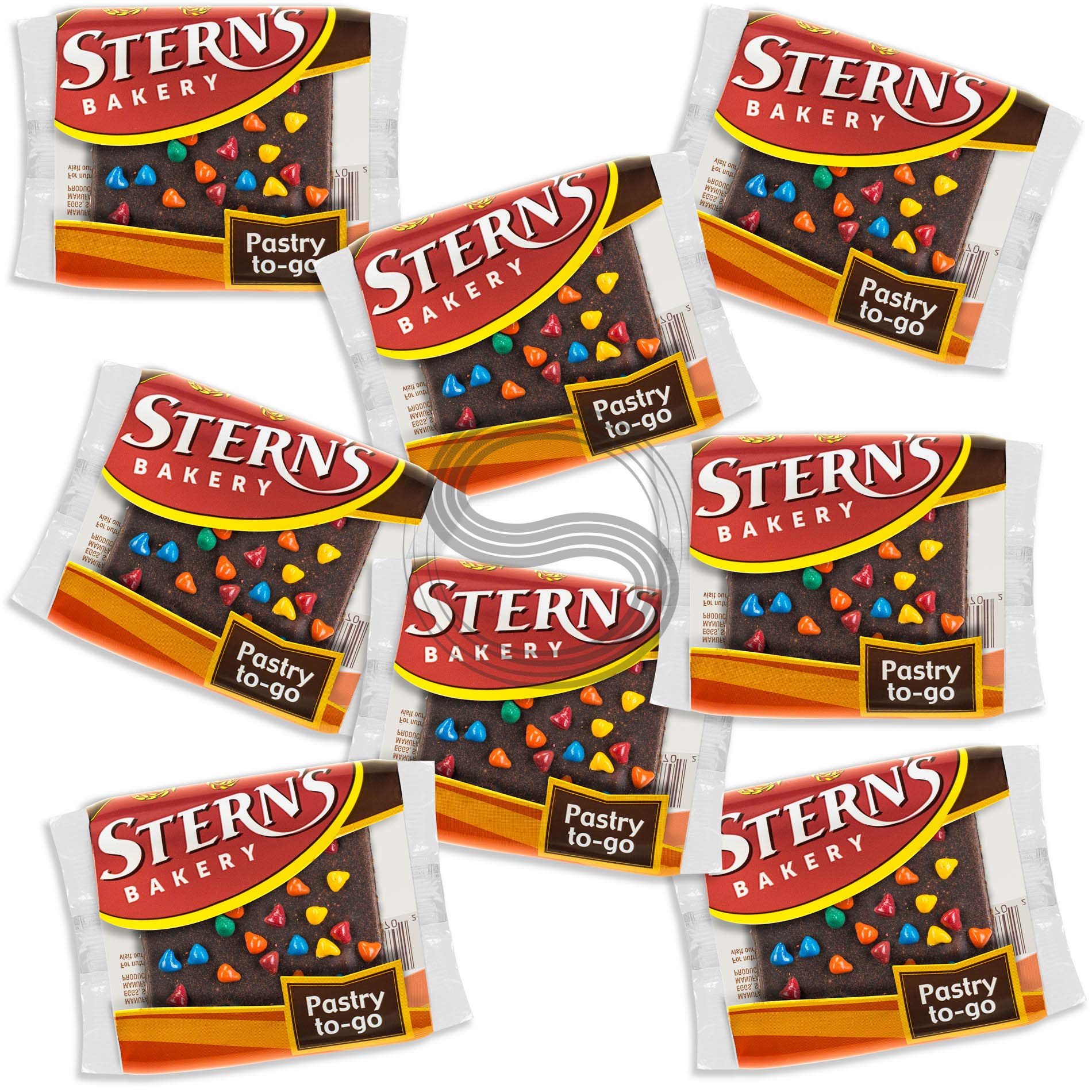 Delicious Confetti Brownie Snacks - 1.5 Oz Individually Wrapped (80 Count) | Nut Free & Dairy Free Treats by Stern's Bakery | Perfect for Office Snacks, School Lunches, Birthday Parties & Afternoon Tea