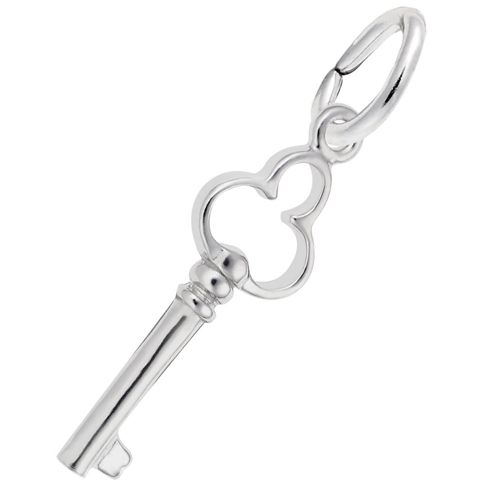 Personalized Key Charm - Elegant Charms for Bracelets & Necklaces | Perfect for DIY Jewelry Making, Gifts & Fashion Accessories
