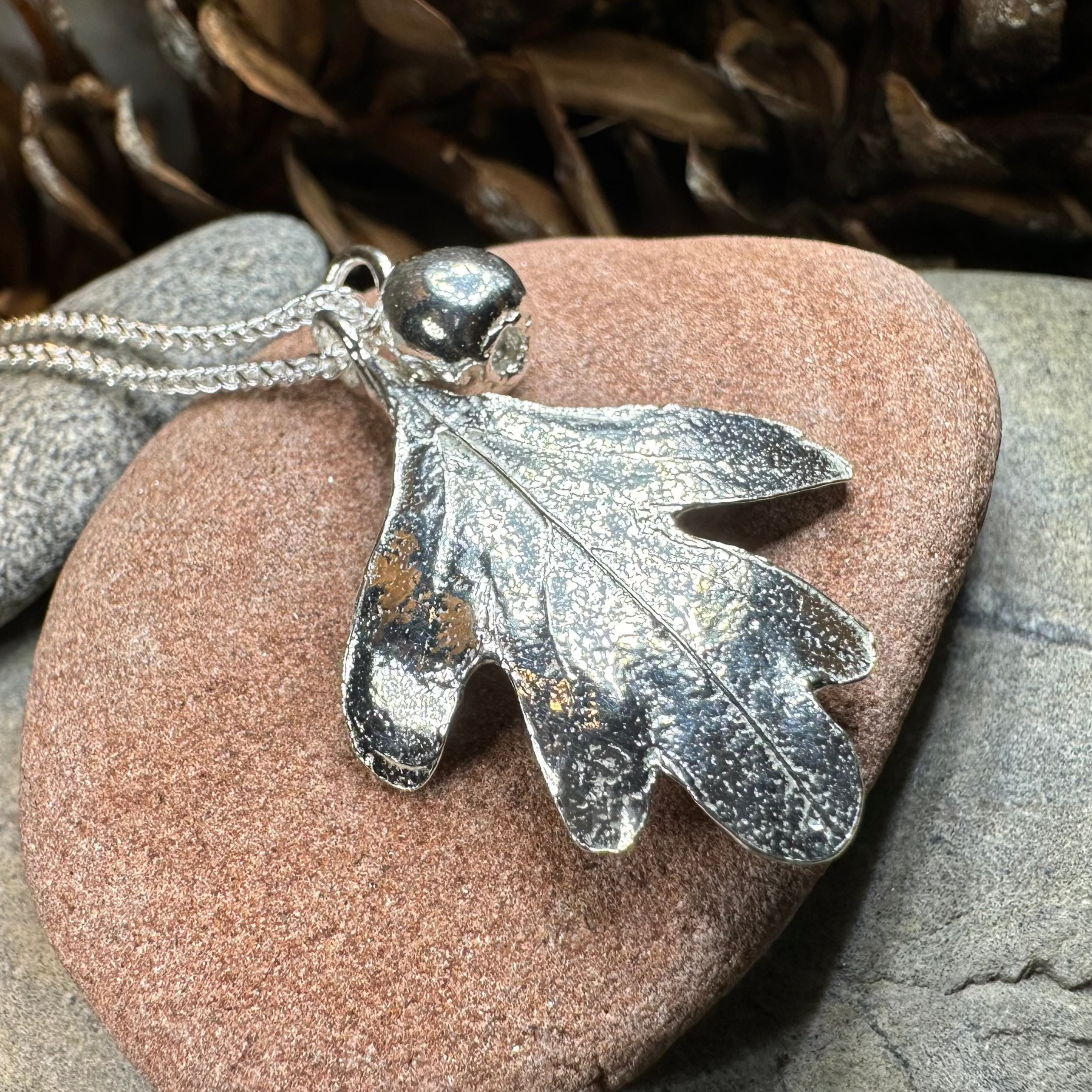 Fairy Tree Hawthorn Leaf Necklace - Elegant Nature-Inspired Jewelry for Women | Perfect for Boho, Festival, and Everyday Wear