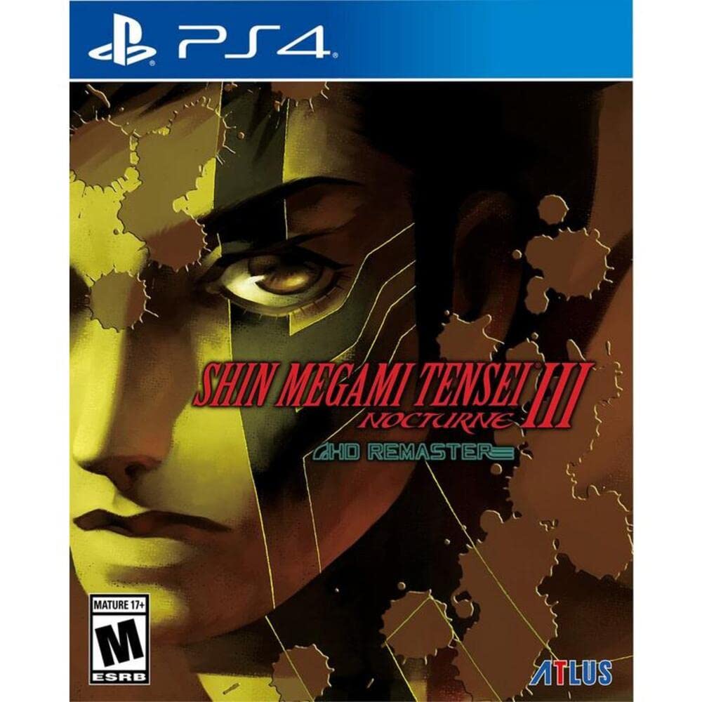 Shin Megami Tensei III: Nocturne HD Remaster - PS4 Game | JRPG Classic | Post-Apocalyptic Adventure | Perfect for RPG Fans & Collectors | Play at Home or On-The-Go