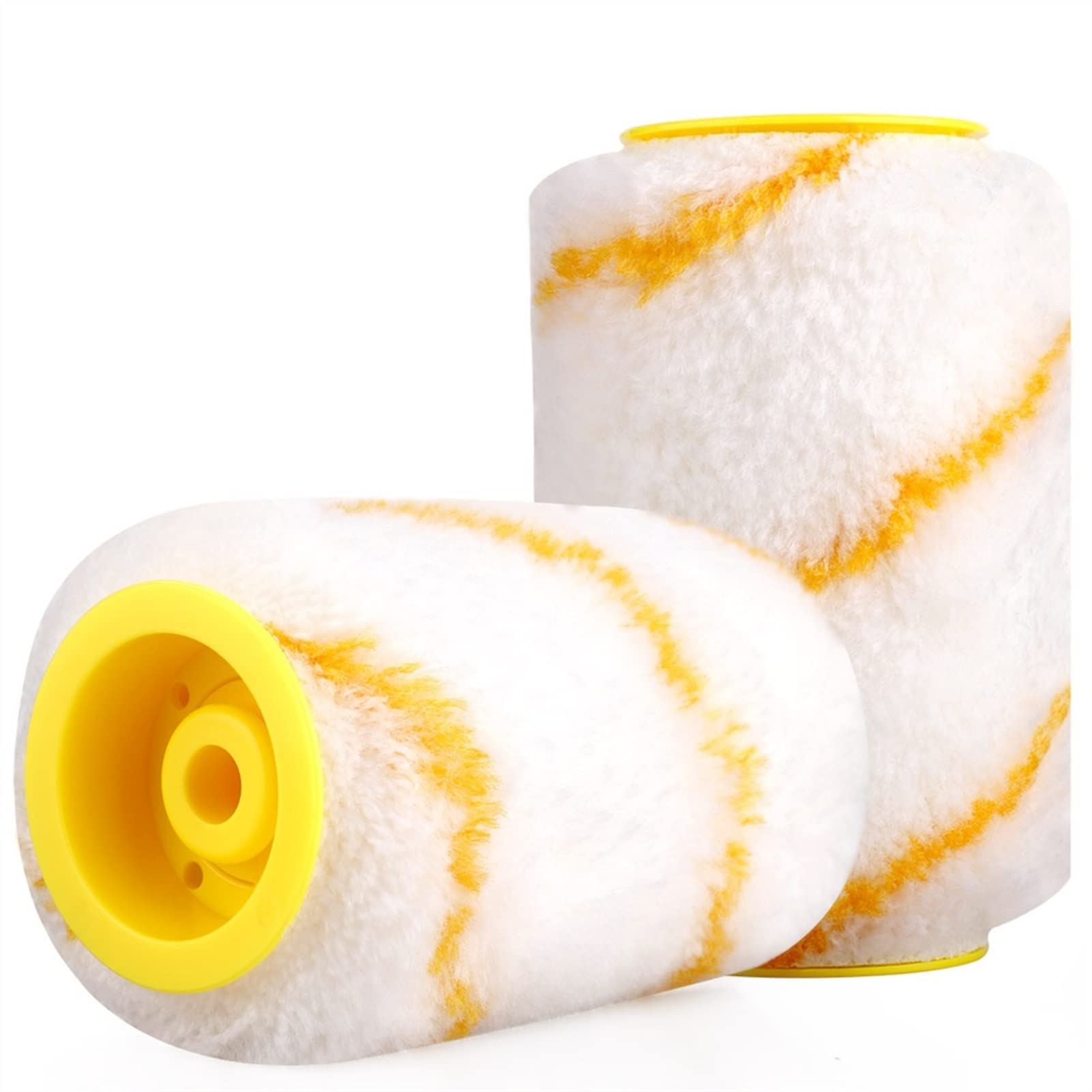 Professional Paint Roller Set - Clean-Cut Edger & Wall Pattern Roller Brush for Home Painting | Safe, Portable Multi-Function Tool for Walls & Ceilings (2 Rollers) - Perfect for DIY Home Improvement & Interior Decoration Projects