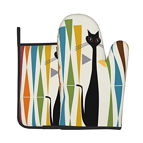 Mid-century Modern Art Cat