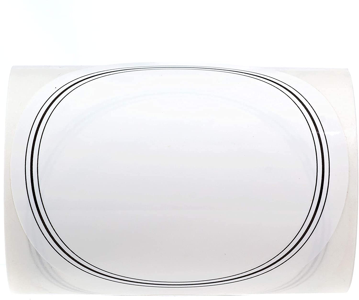 Classic Chic Round Write-On Pantry Labels - 100 Reusable Waterproof Storage Stickers (3 Inch) for Food Jars, Spice Containers & Kitchen Organization - Perfect for Pantry, Refrigerator & Home Storage