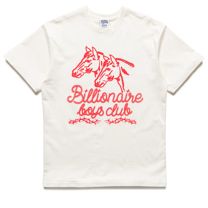 Bronco T-Shirt for Men & Women | Soft Cotton Whisper White Tee | Casual Wear, Street Style & Everyday Outfits