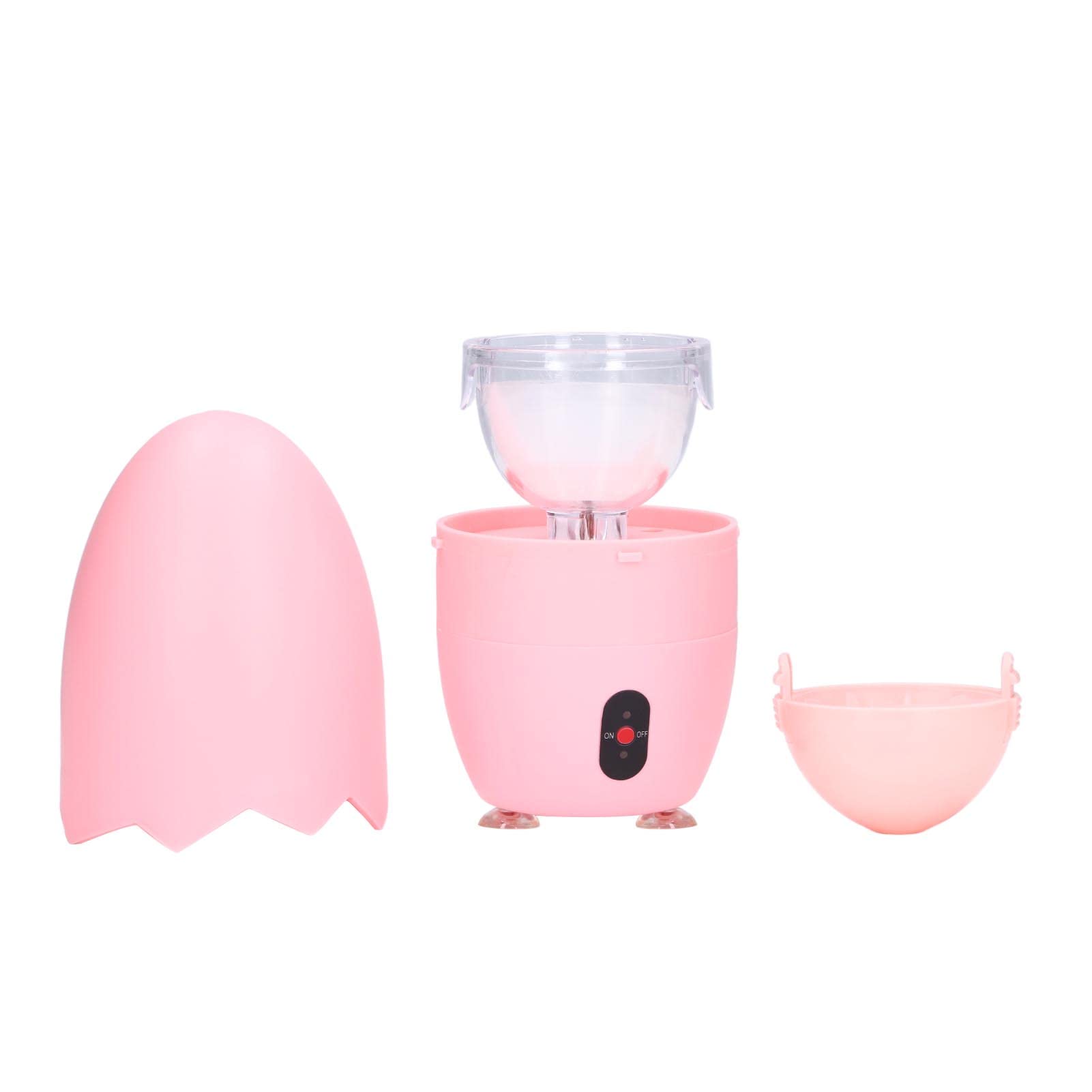 Liyeeo Electric Egg Scrambler - 100-240V US Plug Kitchen Gadget, BPA-Free PC/ABS/PP Material, Easy-to-Use Egg Beater for Cooking, Baking & Breakfast - Perfect for Home, Dorms & Camping (Pink)