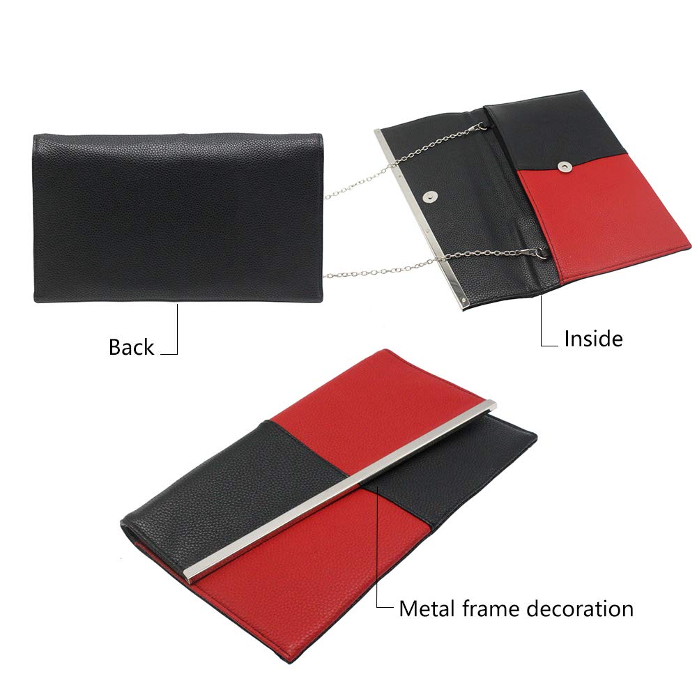 Sparkly Sequin Evening Clutch Bag for Women - Elegant Envelope Handbag for Parties, Weddings & Special Occasions