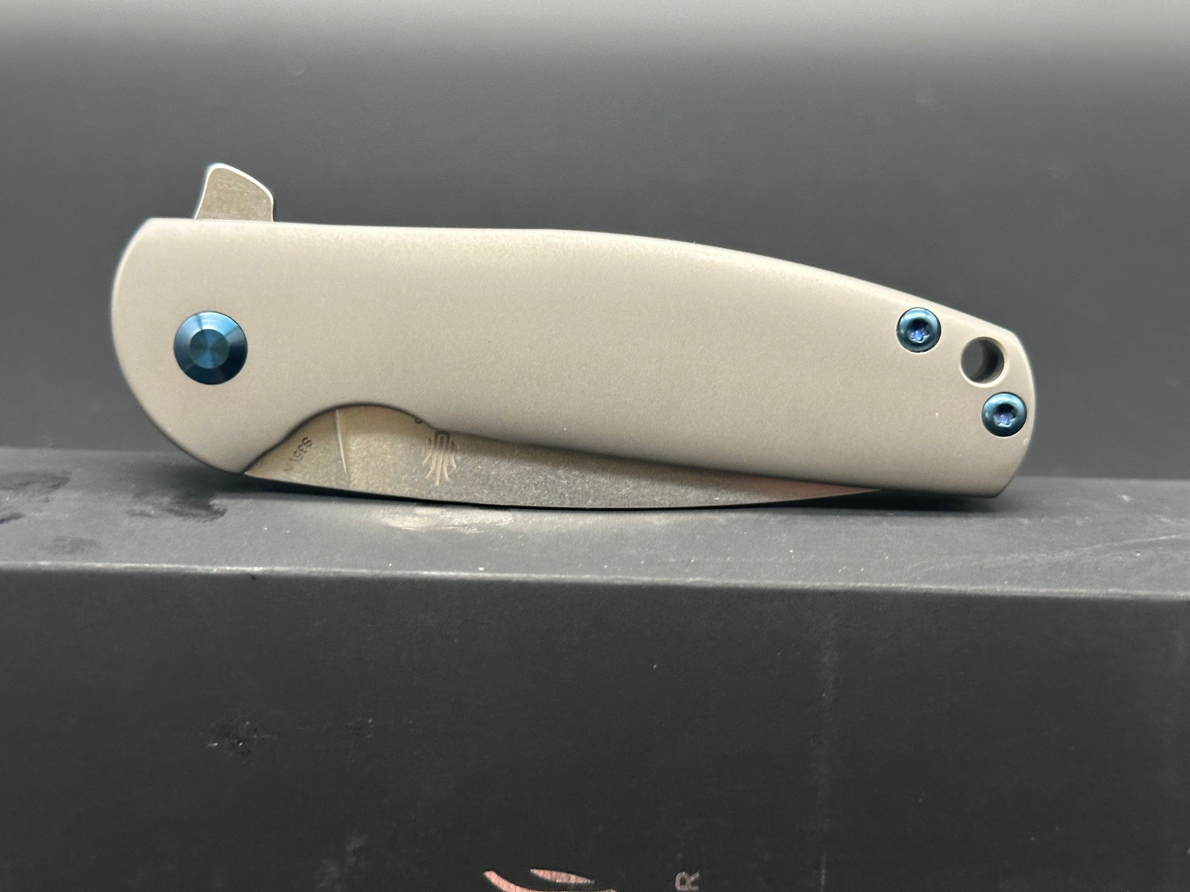 Kizer Laconico Gemini Frame Lock Folding Knife - 3.125