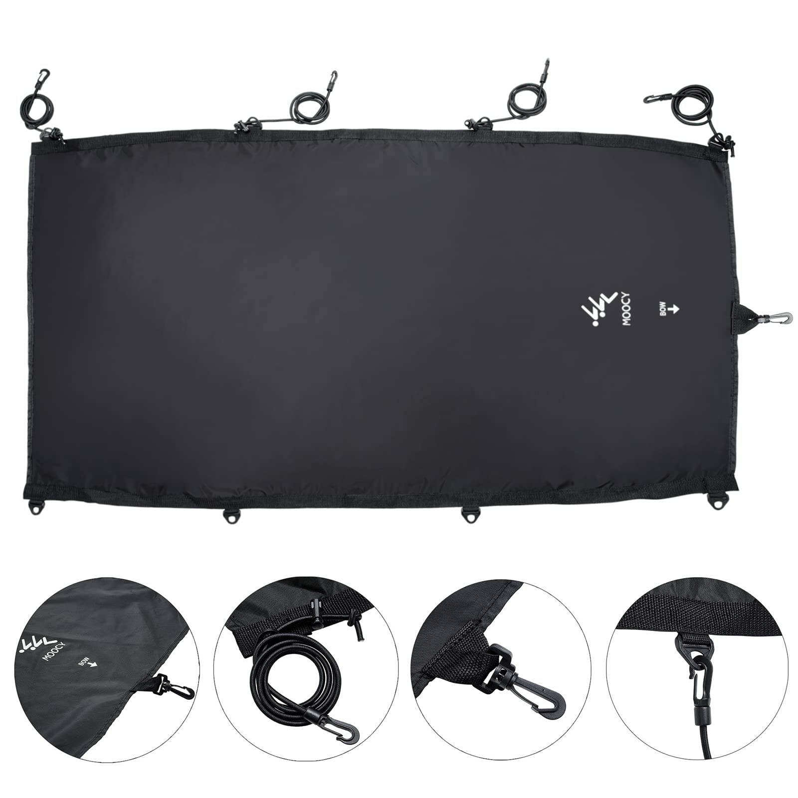 Waterproof Universal Kayak Cockpit Cover - Indoor/Outdoor Protection for Kayaks - Keeps Hatch Hole & Seat Clean | Perfect for Storage, Travel & Weather Protection