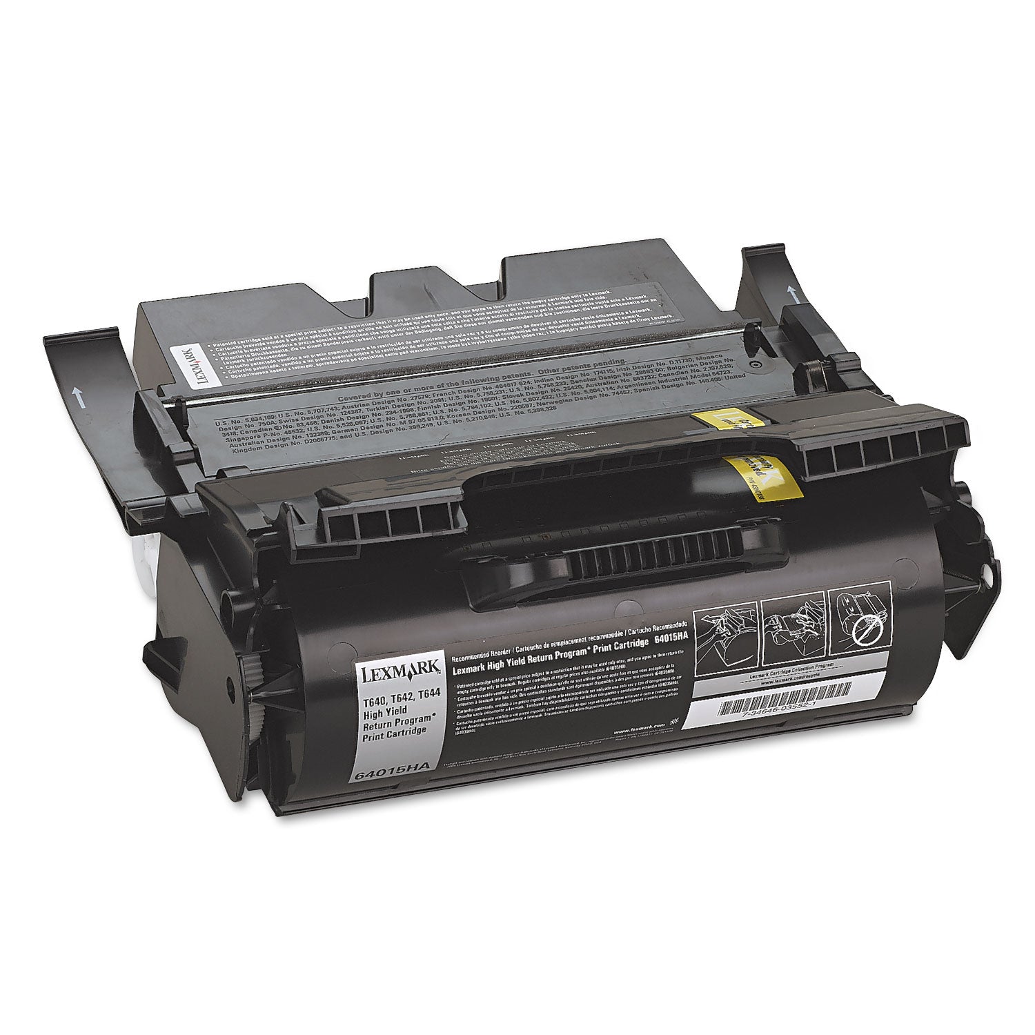 64015HA High Yield Black Toner Cartridge - 21,000 Page Yield | Compatible with [Printer Models] | Ideal for Office & Home Printing