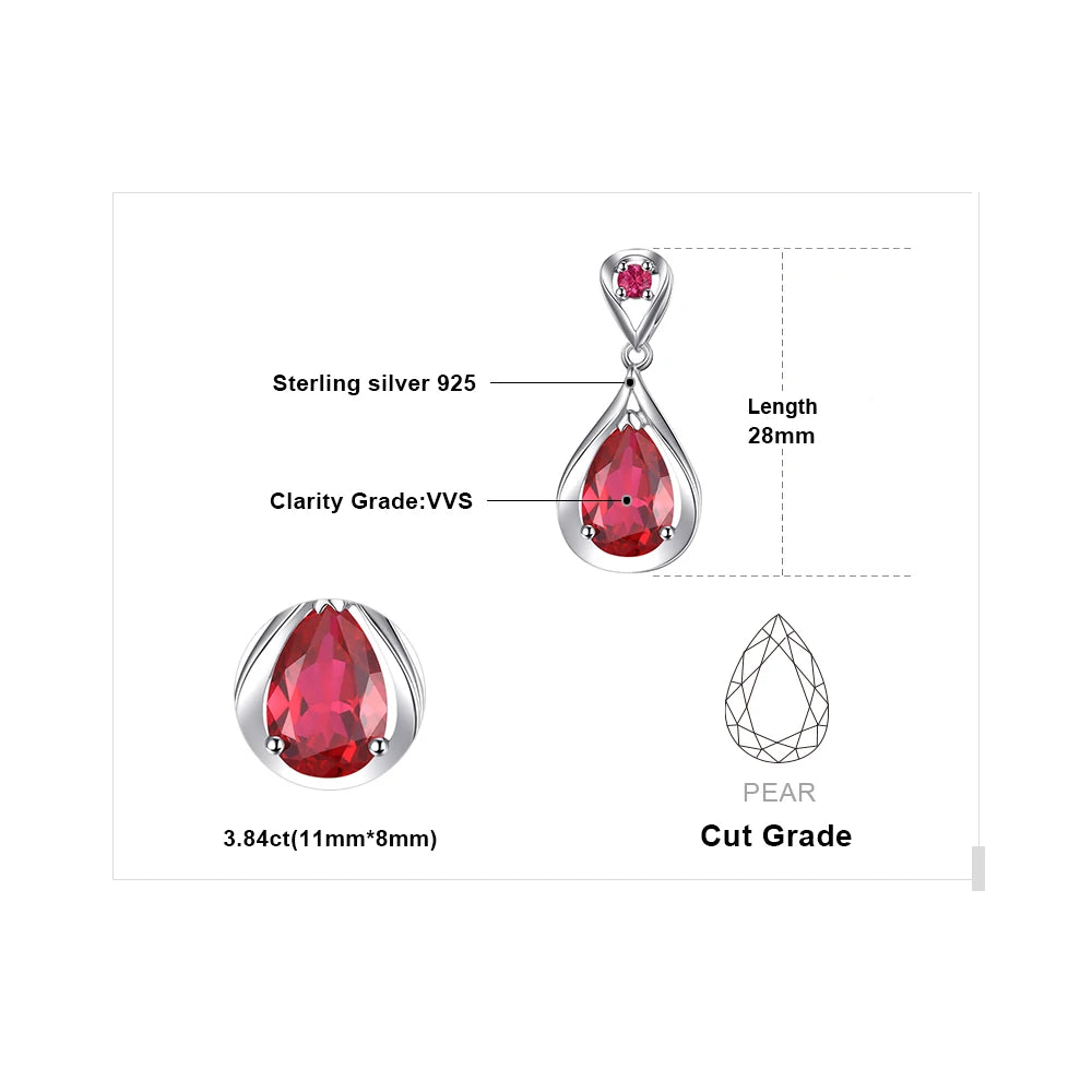 Flam Whisper Necklace - Elegant Sterling Silver Pendant for Women | Perfect Gift for Her | Valentine's Day, Anniversary & Special Occasions | Everyday Jewelry & Date Night Accessory