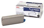 Oki OEM Toner 41304208 Black Cartridge - Compatible with Color Laser Printers - High-Quality Replacement for Office & Home Printing Needs
