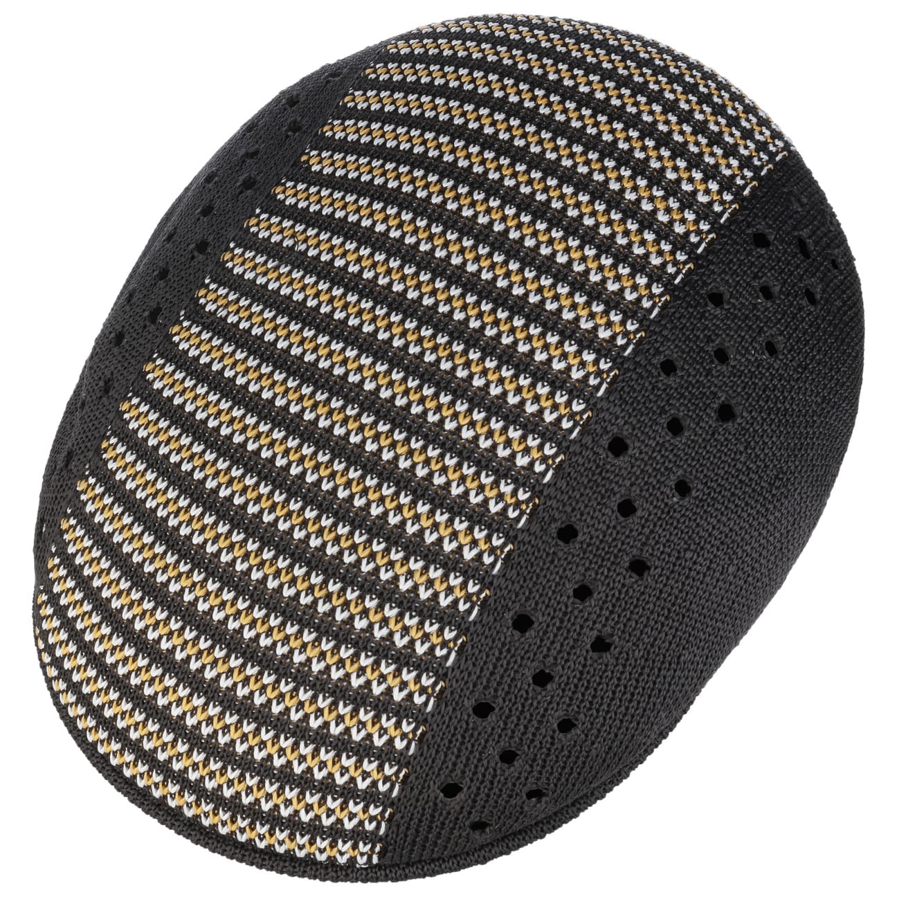 Kangol Preppy Vent 504 Flat Cap - Classic Cotton Baseball Hat for Men & Women - Perfect for Casual Wear, Outdoor Activities & Fashion Accessories