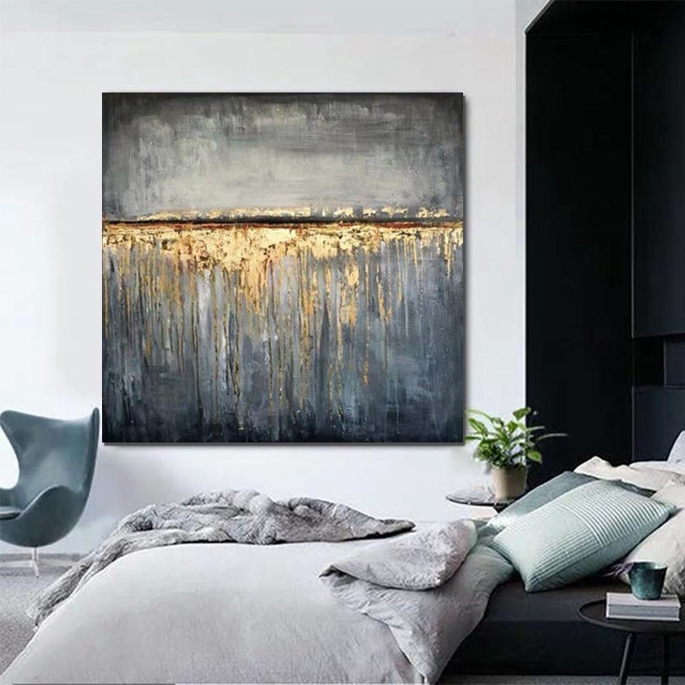 Extra Large Abstract Canvas Paintings - Hand Painted Modern Wall Art for Bedroom Decor | Perfect for Living Room, Office & Home Interior Design