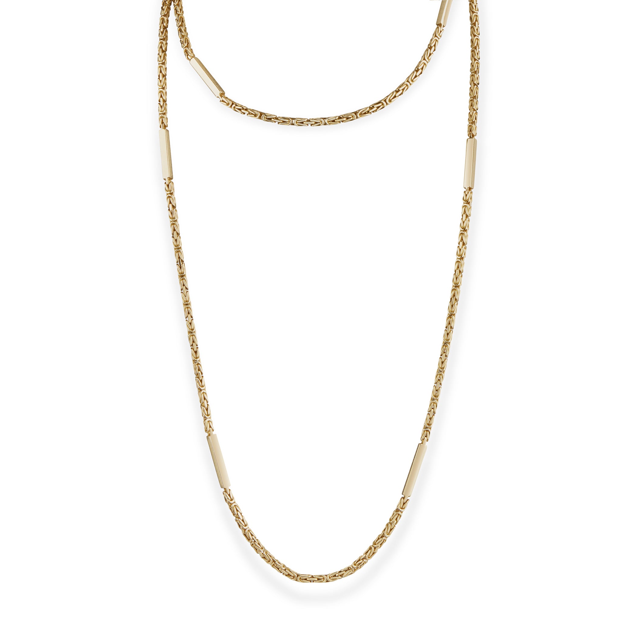 Chaumet Paris 18K Gold Long Chain Necklace for Women - Elegant Luxury Pendant Necklace Jewelry Gift for Her - Perfect for Weddings, Anniversaries & Special Occasions