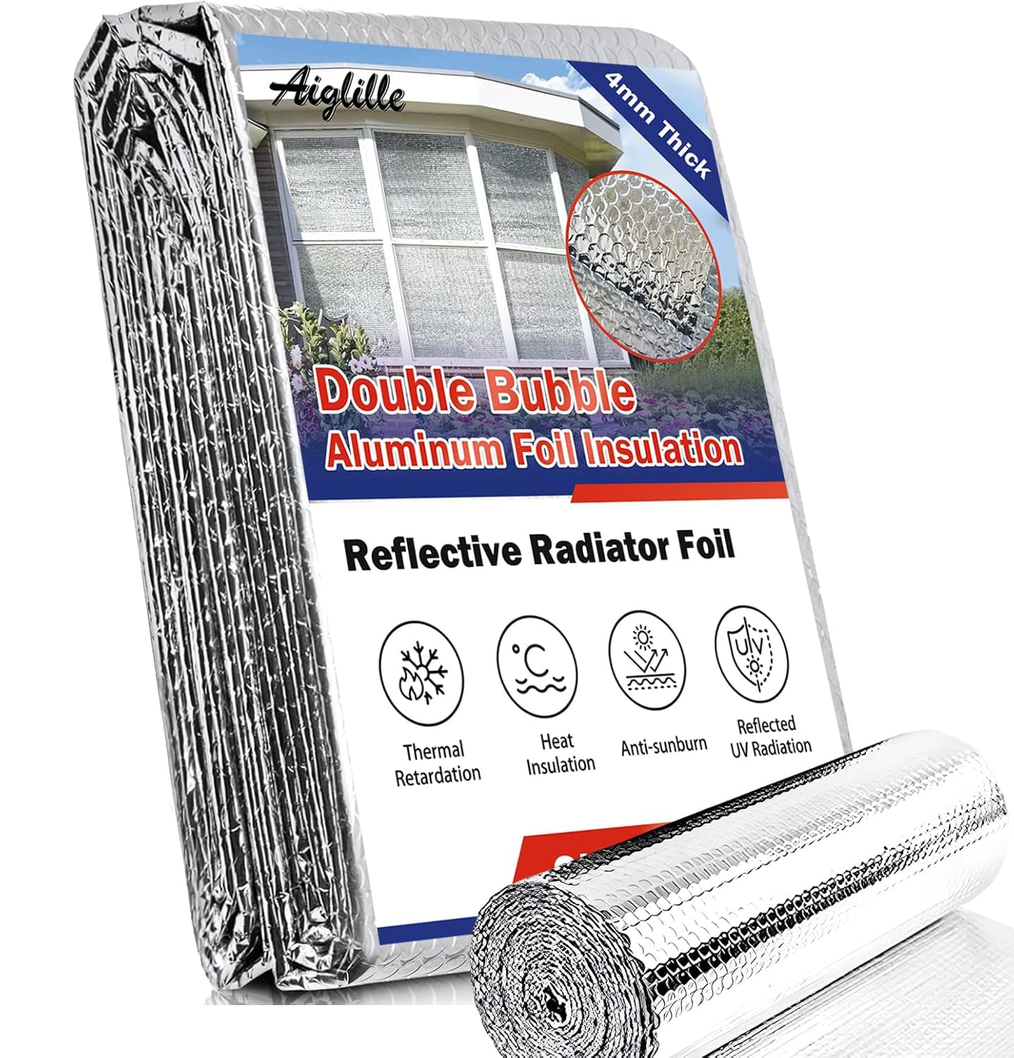 Aiglille Reflective Insulation Foam Roll - 24