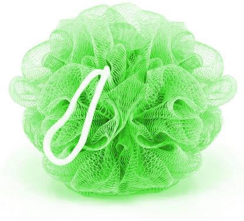 Exfoliating Loofah Sponge for Shower & Bath - Natural Body Scrubber for Women & Men - Gentle Skin Exfoliation & Cleansing - Perfect for Daily Use, Spa Days & Gift Sets (Pack of 1, Multicolor)