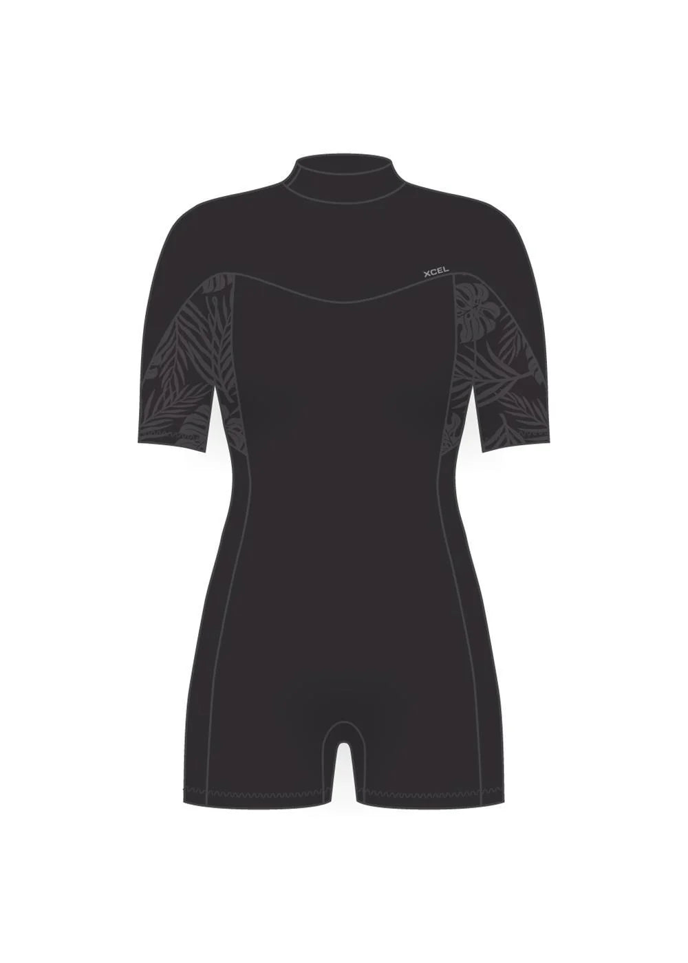 Axis Women's 2mm Short Sleeve Spring Wetsuit - Perfect for Surfing, Snorkeling & Water Sports | Comfortable Neoprene Swimwear for Warm Weather