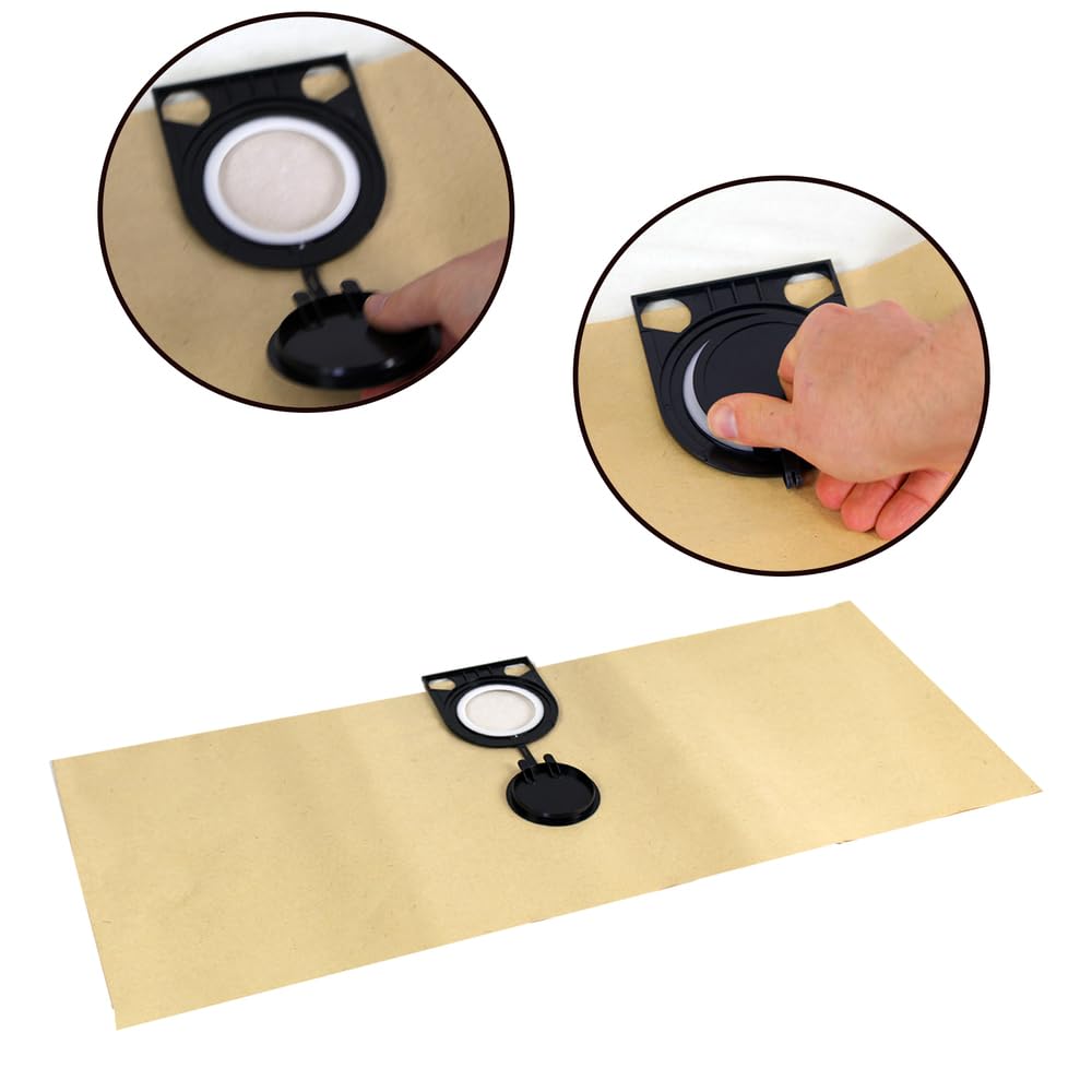 20-Pack Replacement Vacuum Cleaner Bags - Compatible with Starmix GS 1030 P - High-Quality Dust Bags for Efficient Cleaning in Homes & Offices