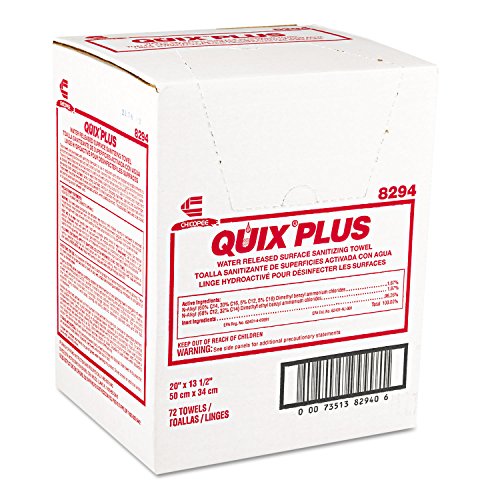 Chix CHI8294 Quix Plus Disinfecting Wipes - 13.5
