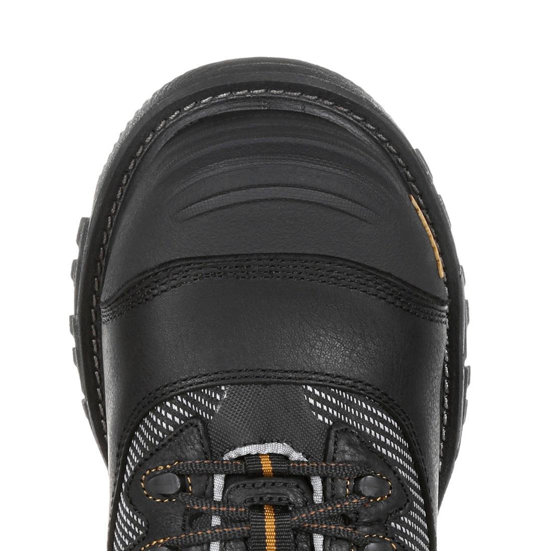 Rumbler Composite Toe Waterproof Hiking Work Boots for Men - Durable Safety Shoes for Construction, Landscaping & Outdoor Work