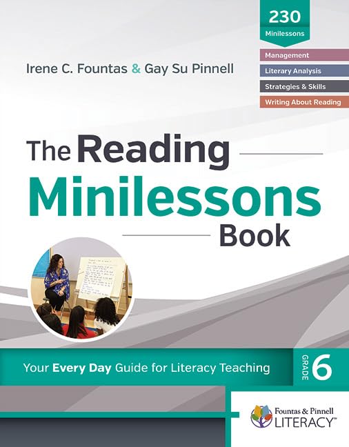 6th Grade Reading Minilessons Book: Daily Literacy Teaching Guide for Elementary Educators | Classroom & Homeschool Use