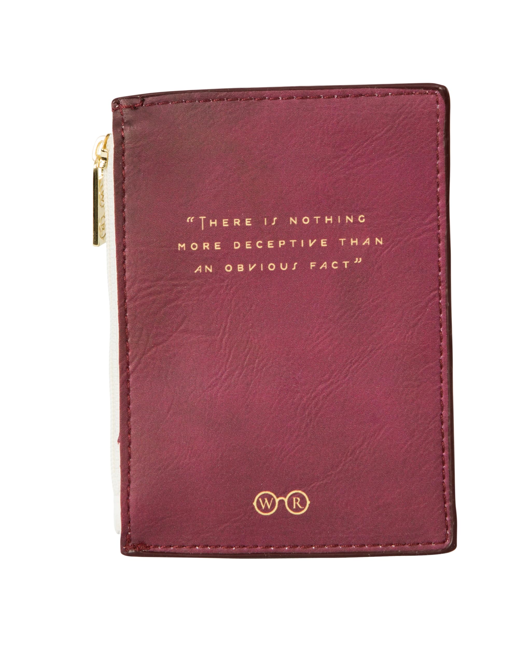 Themed Book Coin Purse for Book Lovers - Perfect Literary Gift for Book Clubs, Readers & Authors - Women's Wallet for Coins & Small Items - Great for Reading, Book Fairs & Daily Use by Well Read
