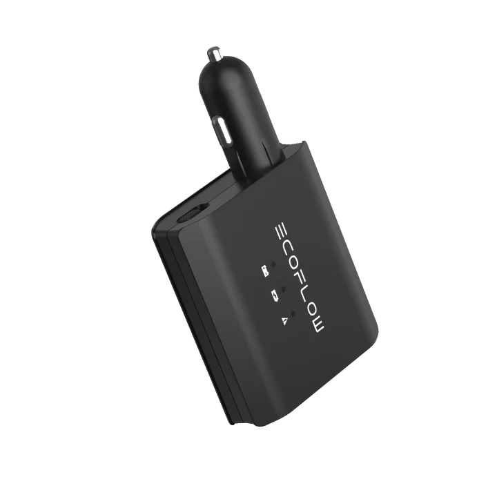 EcoFlow Smart Auto Battery Charger for Portable Power Stations - Fast Charging, Solar Generator Compatible - Perfect for Camping, RV Trips & Emergency Power Backup