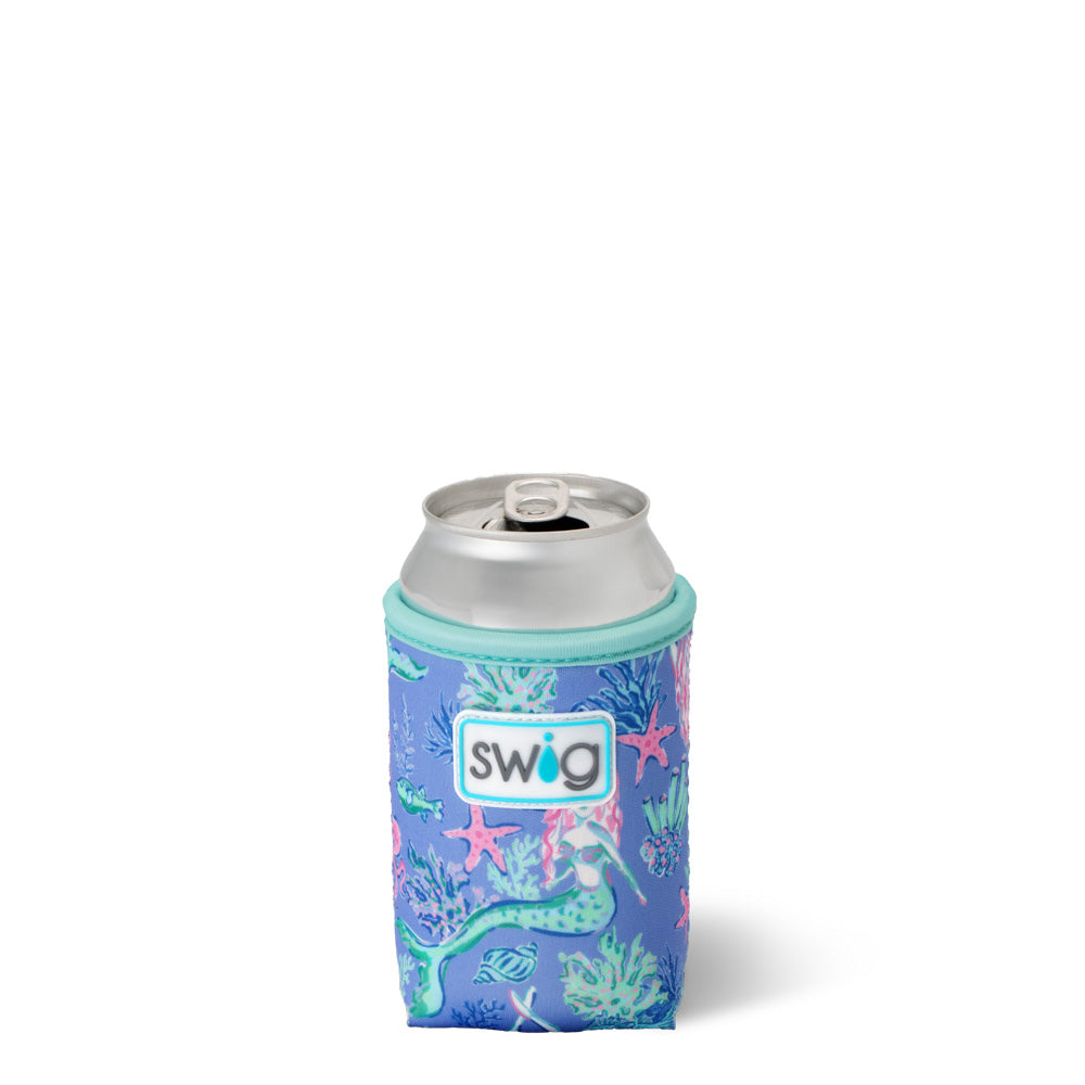 Under the Sea Can Coolie - Insulated Beverage Sleeve for Cans, Ocean Theme Design - Perfect for Beach Parties, Poolside Drinks & Summer BBQs