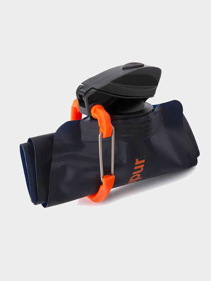 Vapur 0.7L Wide Mouth Collapsible Water Bottle - BPA Free, Leak Proof & Reusable for Hiking, Camping, Travel & Outdoor Activities