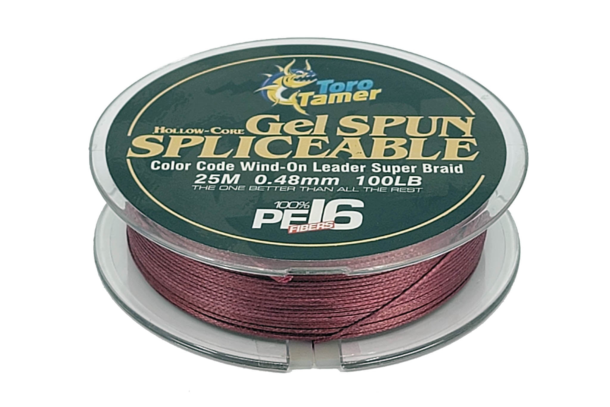 Toro Tamer Hollow Braid Wind On Spools 25M - Premium Fishing Line for Saltwater & Freshwater - Perfect for Offshore, Surf Casting & Big Game Fishing
