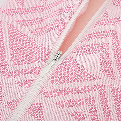 Soft Pink Geometric Nail Art Hand Rest Pillow - High Flexibility Salon & Home Manicure Support for Comfortable Nail Polish Application - Perfect for Gel Polish, Acrylic Nails & DIY Nail Art